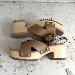 Dr Scholls high heels mules NWOT size 6